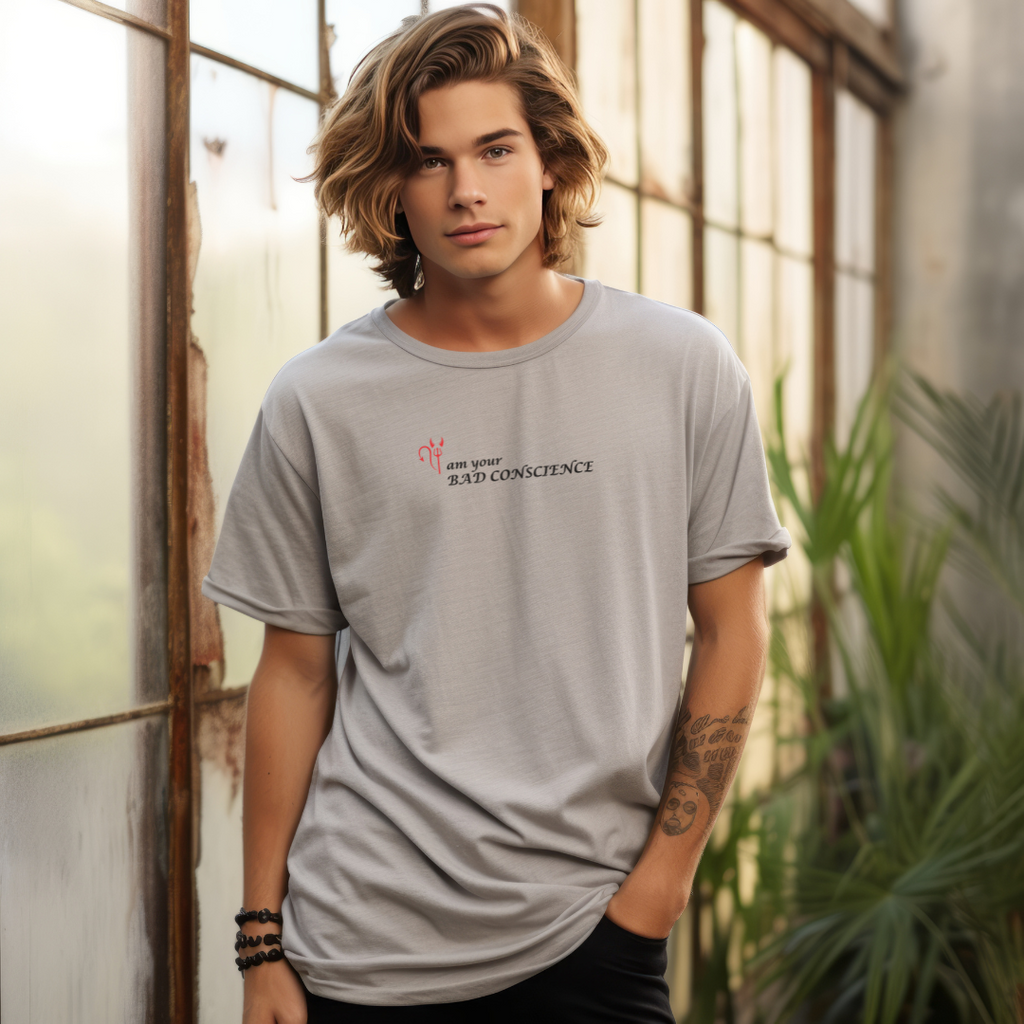I Am Your Bad Conscience Stylish T-Shirt for Men