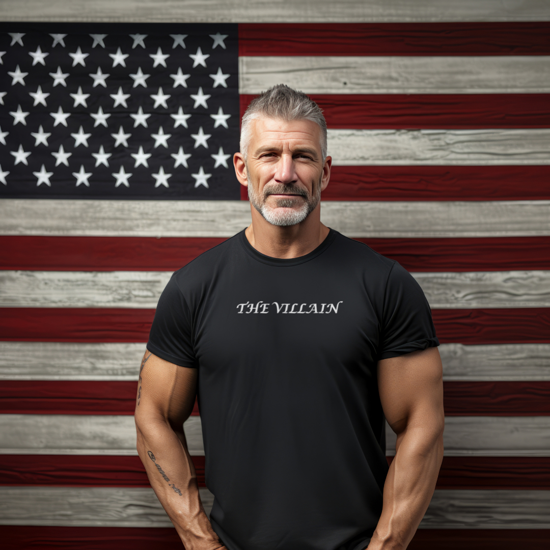 The Villain Unisex T-Shirt, Stylish T-Shirt for Men and Women