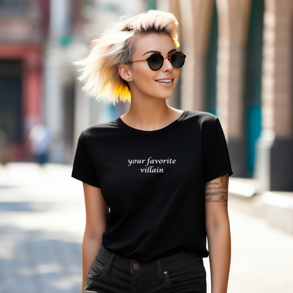 Your Favorite Villain Unisex Stylish T-Shirt for Men and Women
