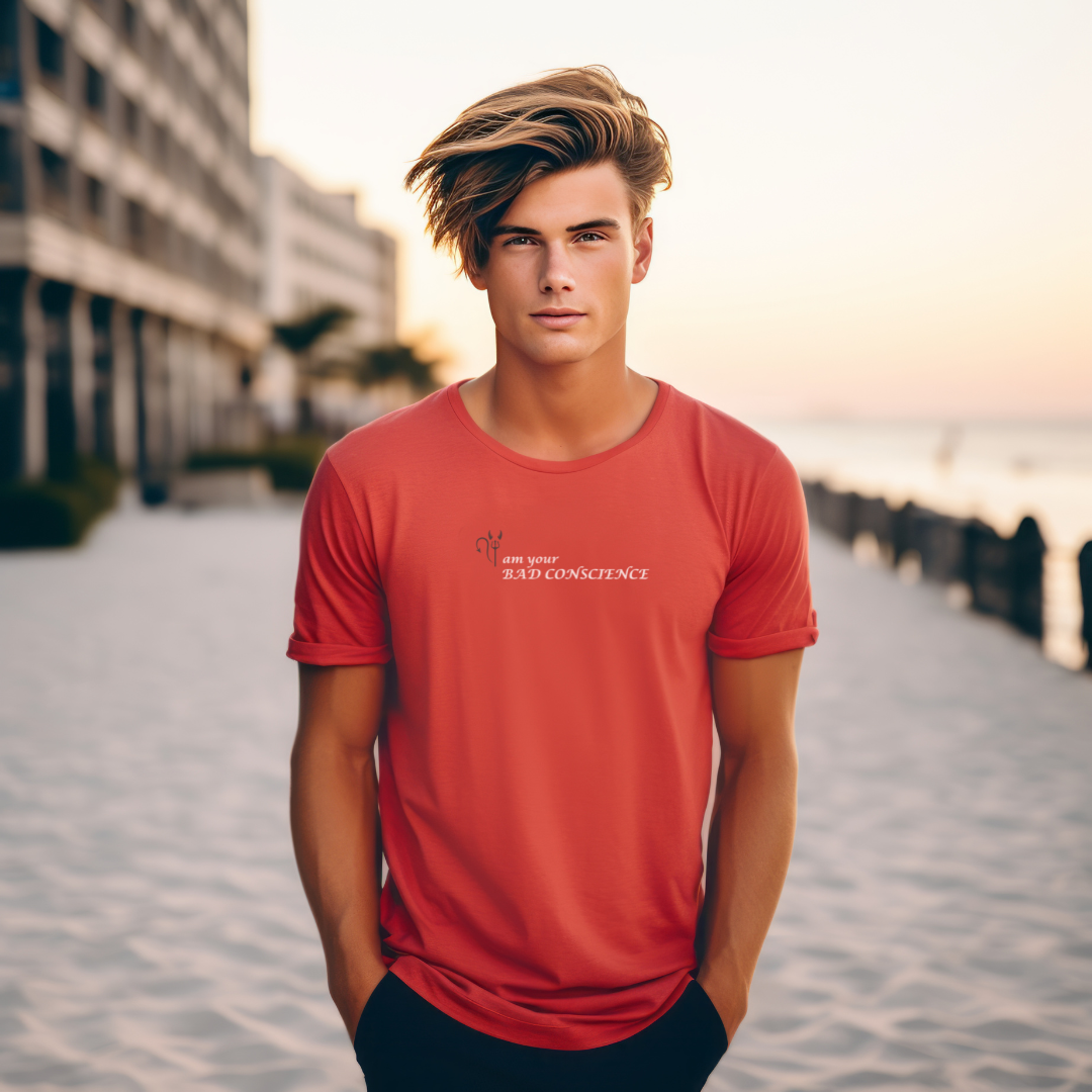 I Am Your Bad Conscience Unisex Stylish T-Shirt for Men and Women