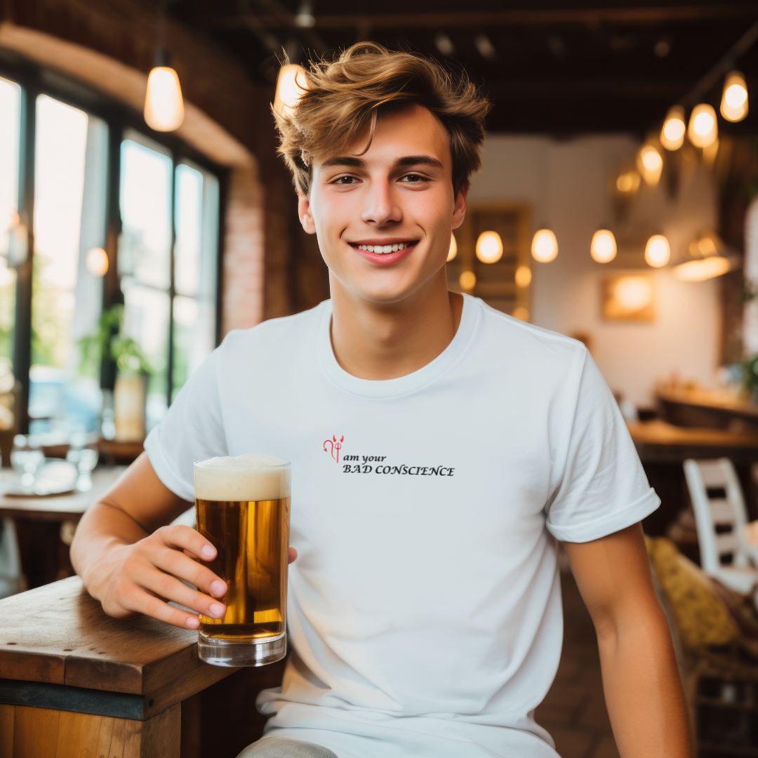 I Am Your Bad Conscience Stylish T-Shirt for Men