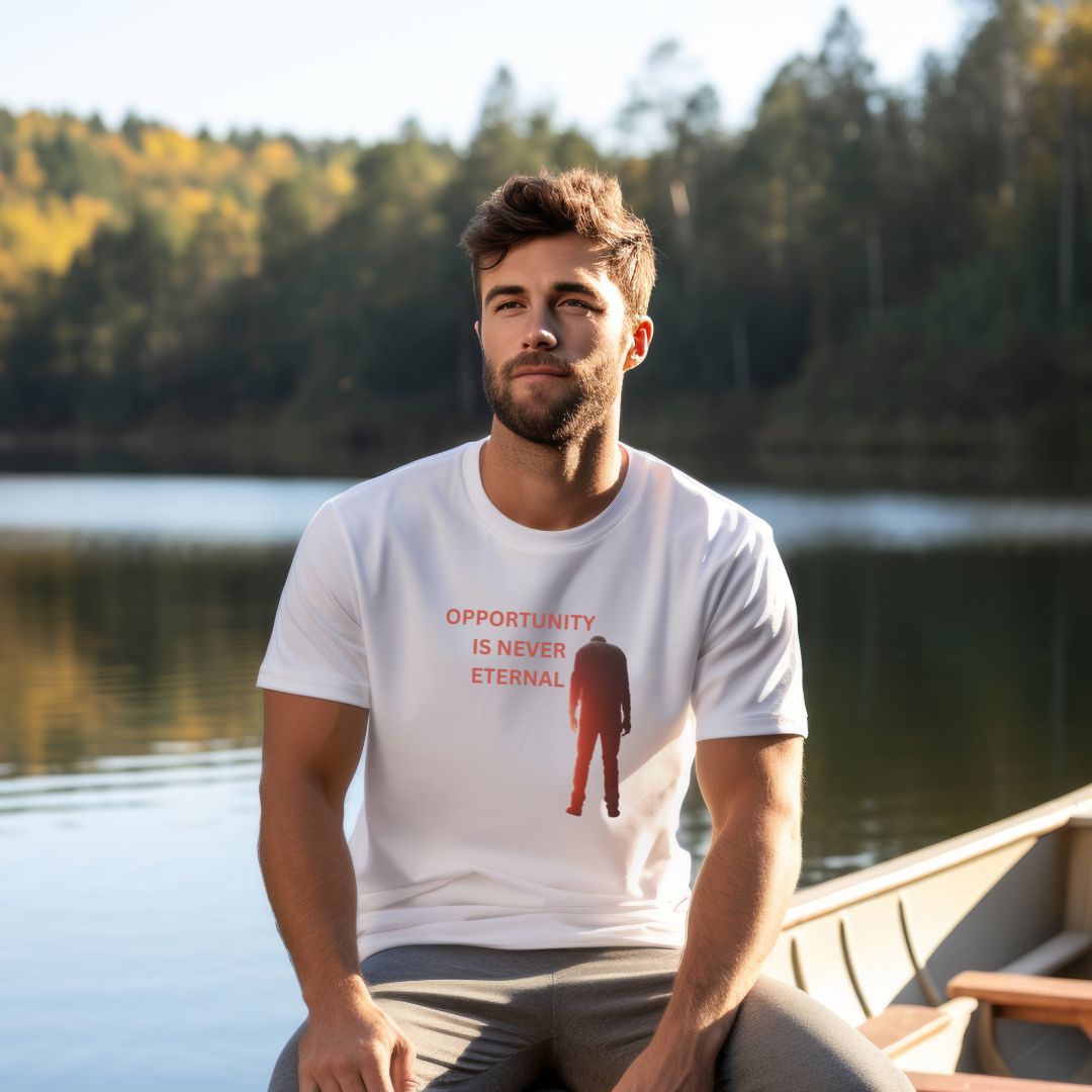 Never Eternal Stylish T-Shirt for Men