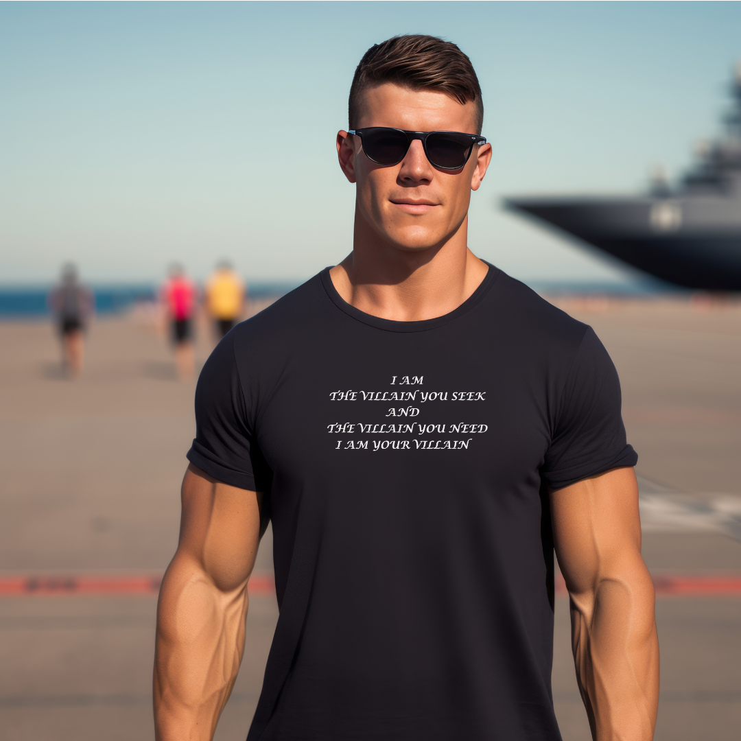 I Am The Villain You Seek Stylish T-Shirt for Men