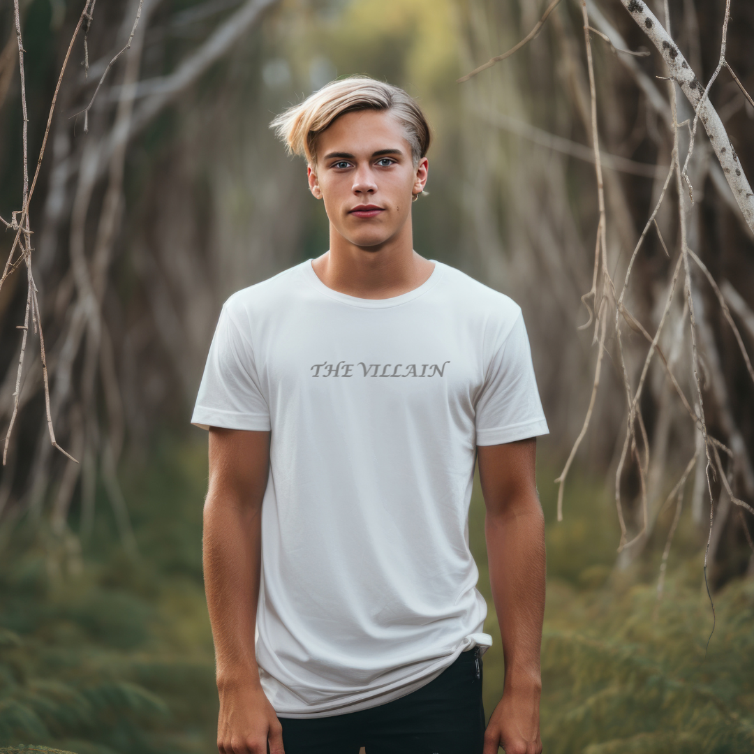 The Villain Unisex T-Shirt, Stylish T-Shirt for Men and Women