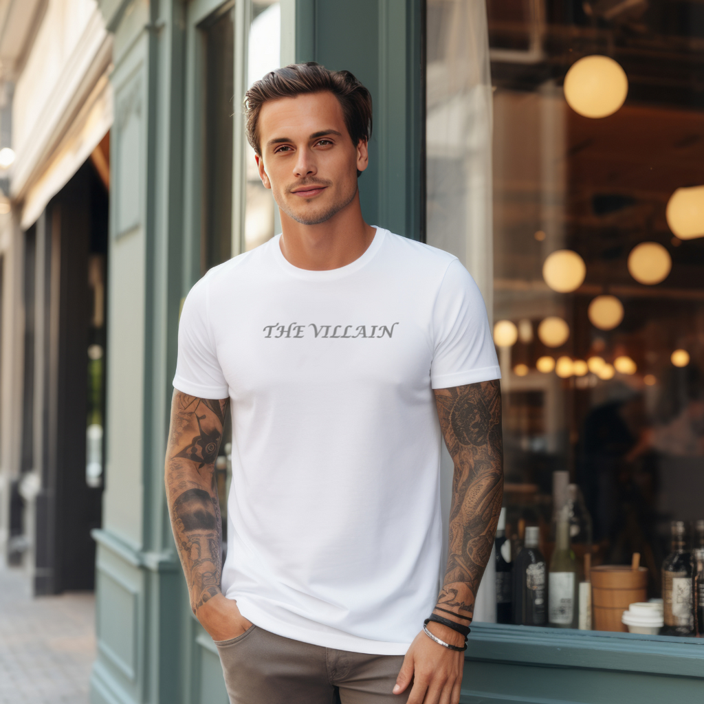 The Villain Unisex T-Shirt, Stylish T-Shirt for Men and Women