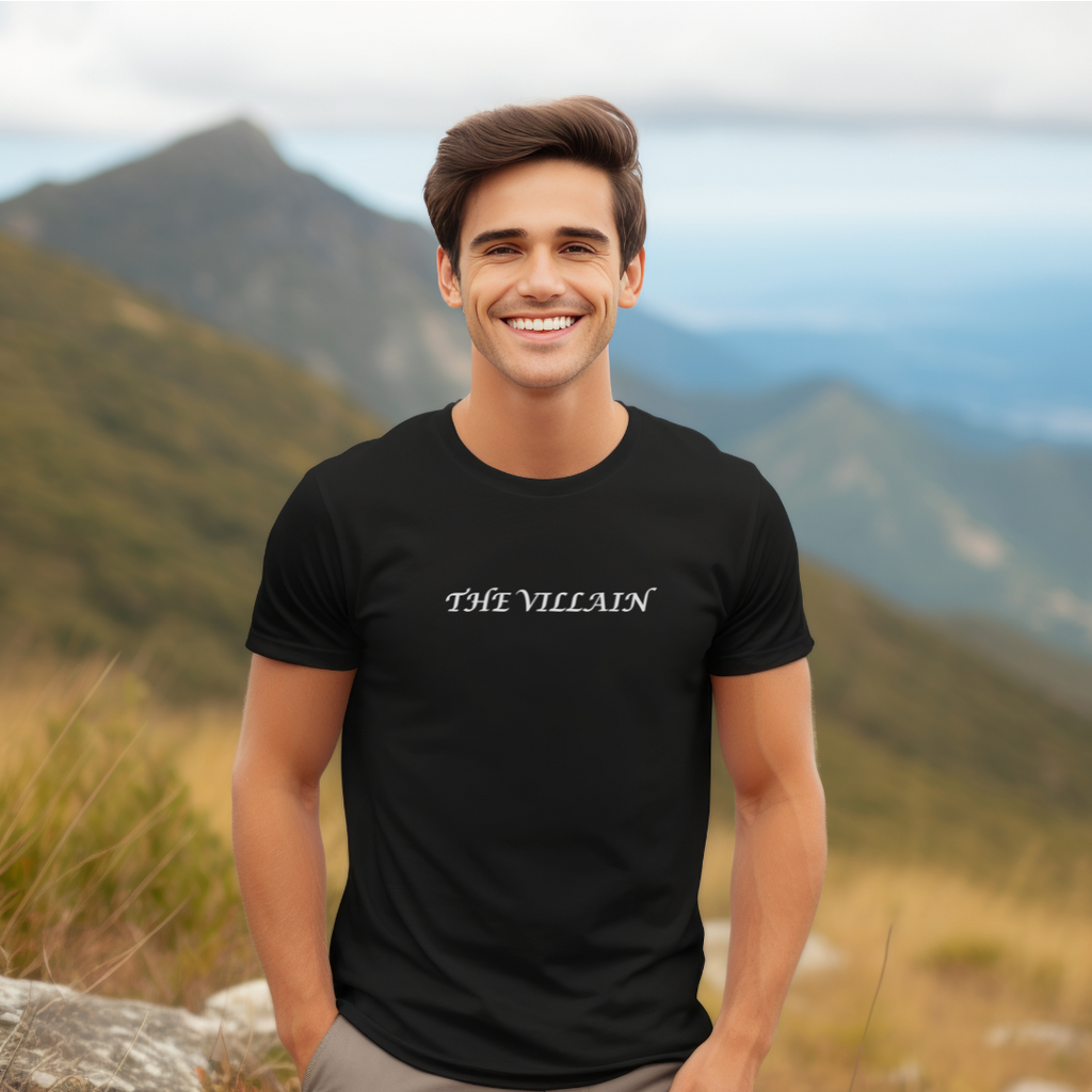 The Villain Unisex T-Shirt, Stylish T-Shirt for Men and Women