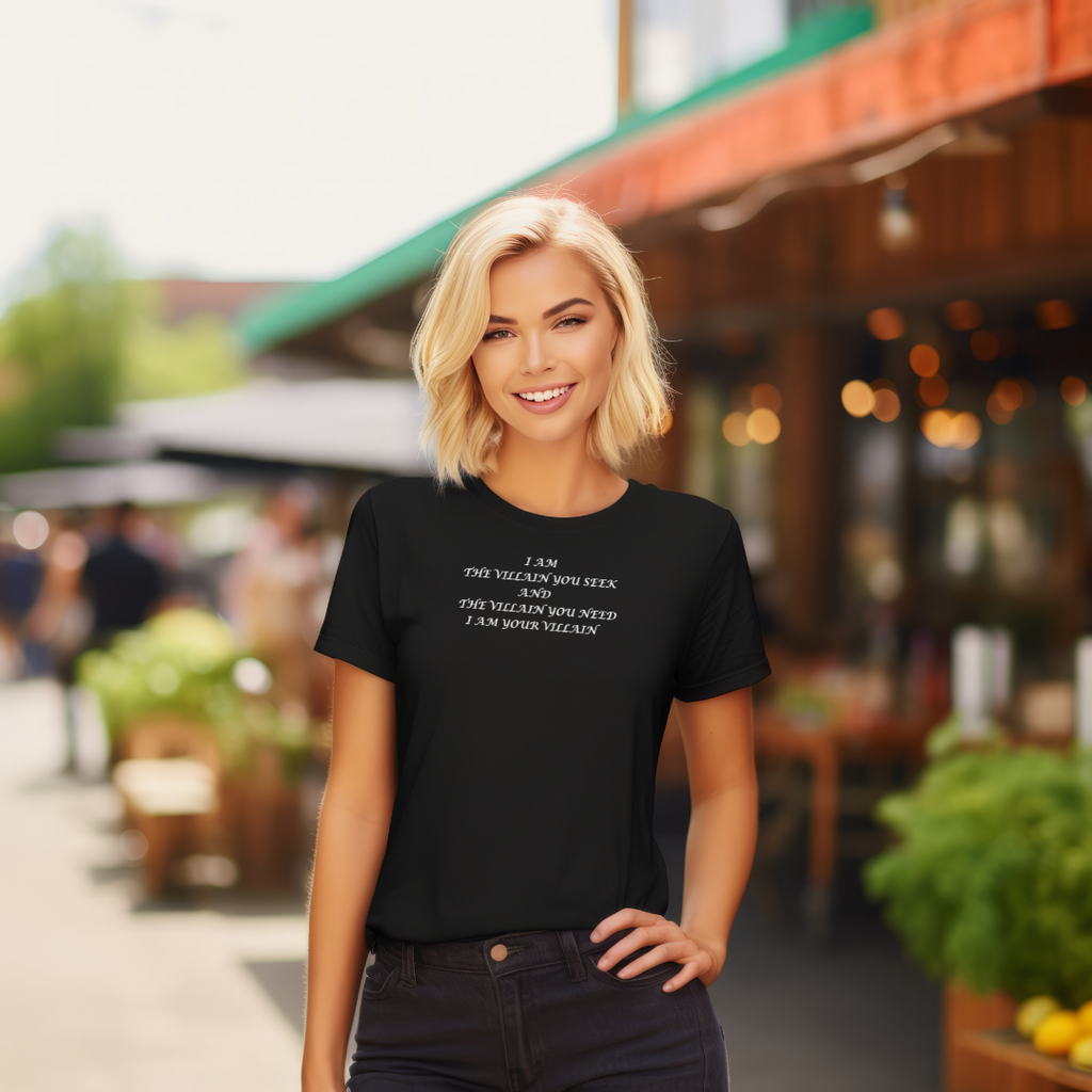 I Am The Villain You Seek Unisex Stylish T-Shirt for Men and Women