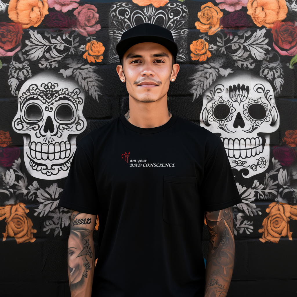 I Am Your Bad Conscience Unisex Stylish T-Shirt for Men and Women