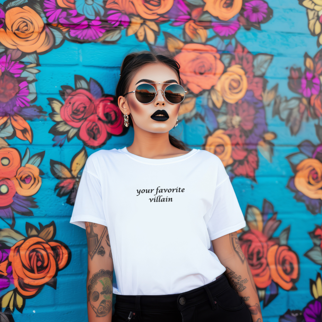 Your Favorite Villain Unisex Stylish T-Shirt for Men and Women