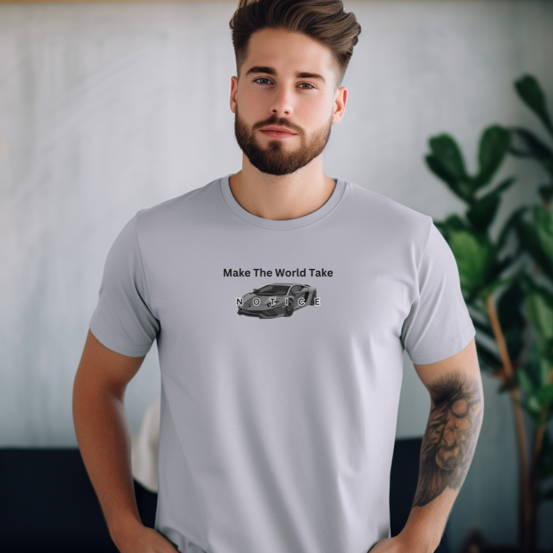 Make The World Take Notice Unisex Stylish T-Shirt for Men and Women