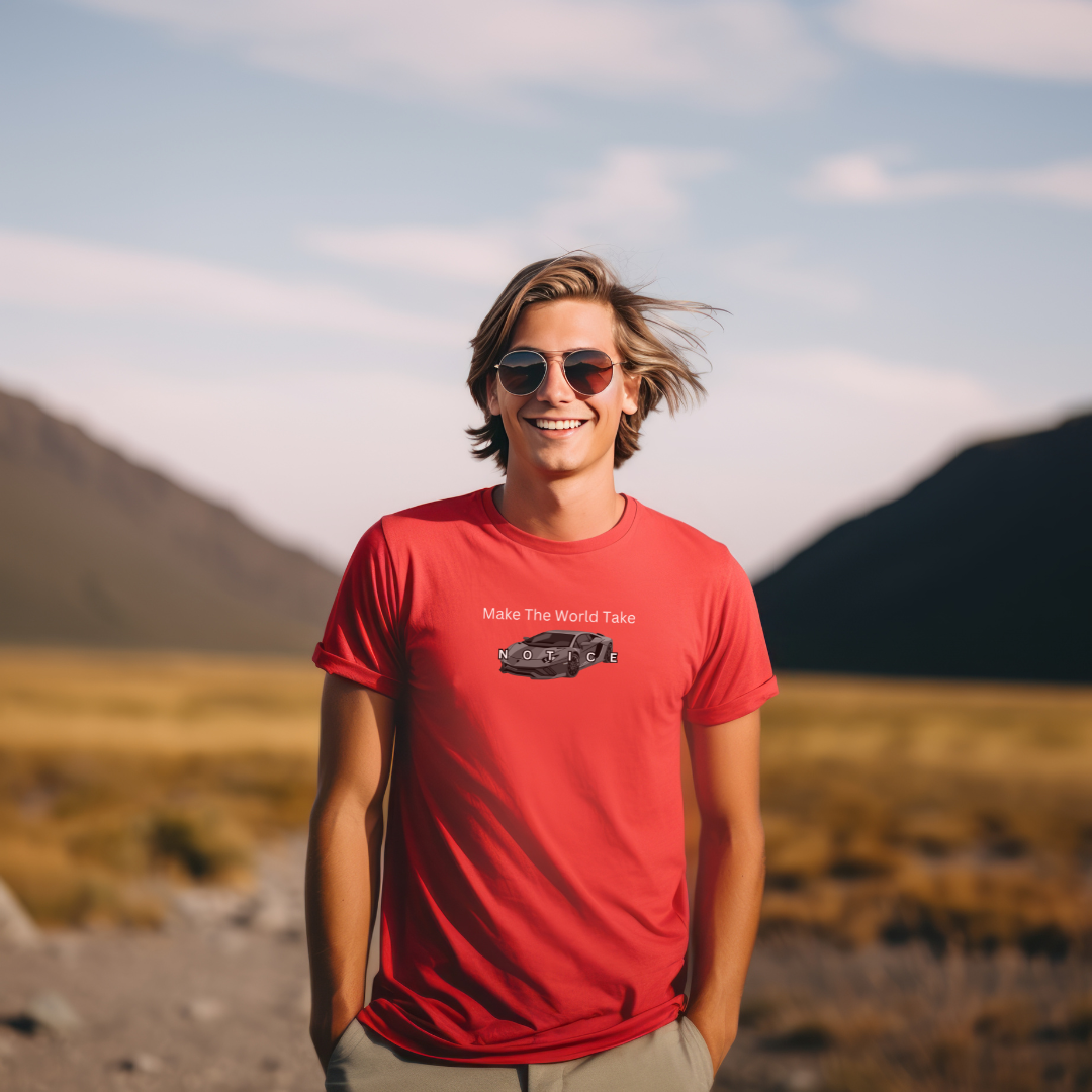 Make The World Take Notice Unisex Stylish T-Shirt for Men and Women