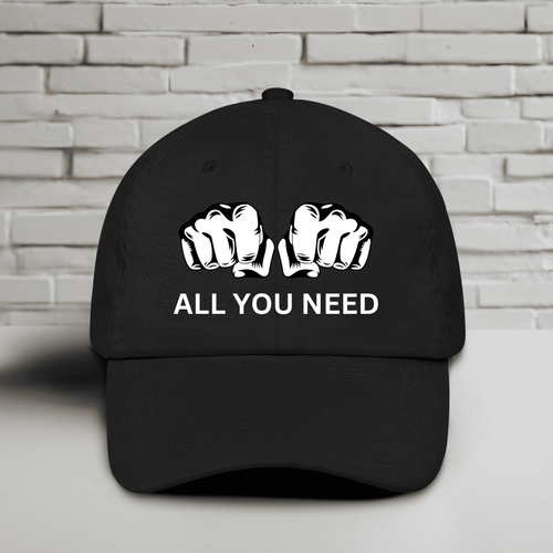All You Need Embroidered Baseball Cap
