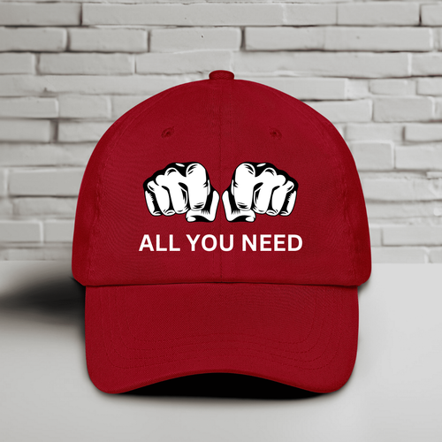 All You Need Embroidered Baseball Cap