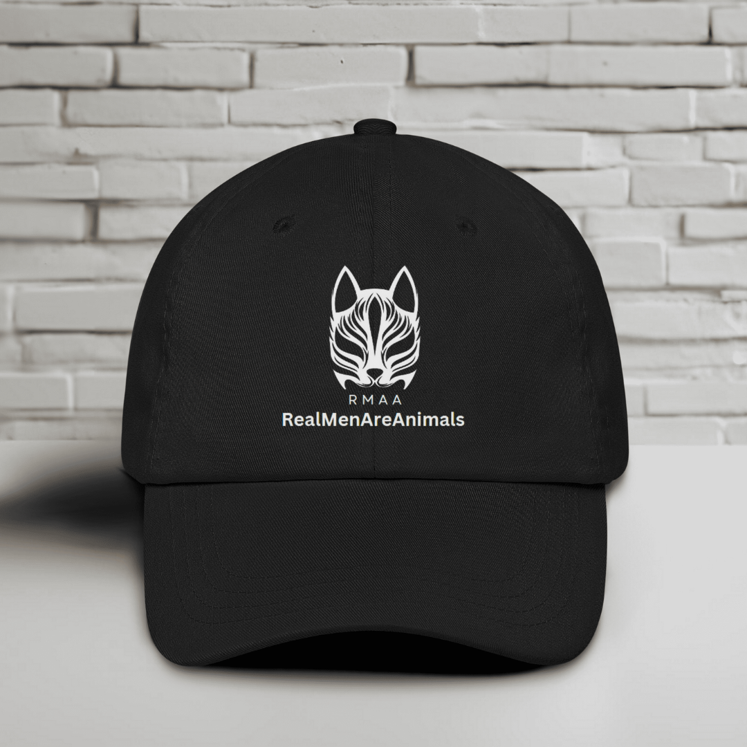 Real Men Are Animals Embroidered Baseball Cap