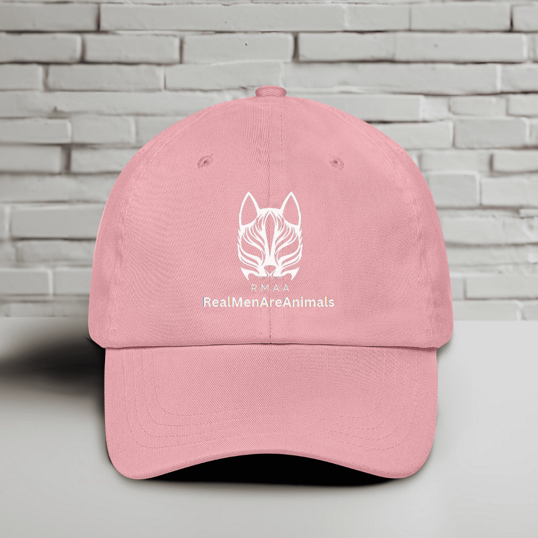 Real Men Are Animals Embroidered Baseball Cap