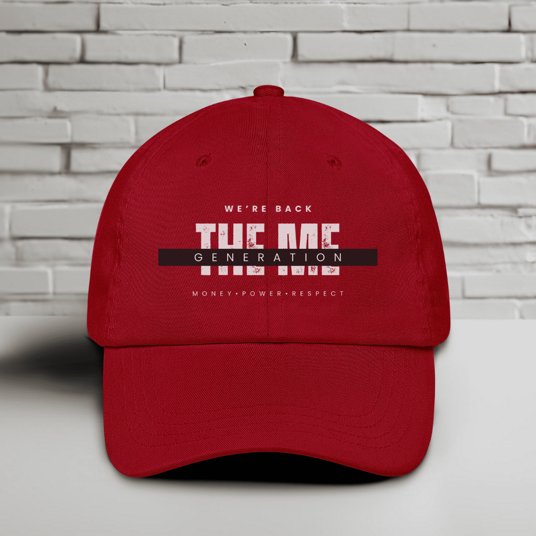 We’re Back The ME Generation Embroidered Baseball Cap